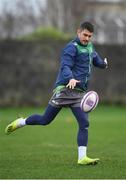 8 January 2019; Tiernan O'Halloran during Connacht Rugby squad training at the Sportsground in Galway. Photo by Seb Daly/Sportsfile
