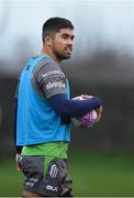 8 January 2019; Jarrad Butler during Connacht Rugby squad training at the Sportsground in Galway. Photo by Seb Daly/Sportsfile