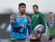 8 January 2019; Jarrad Butler during Connacht Rugby squad training at the Sportsground in Galway. Photo by Seb Daly/Sportsfile