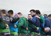 8 January 2019; Tom Daly during Connacht Rugby squad training at the Sportsground in Galway. Photo by Seb Daly/Sportsfile