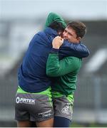8 January 2019; Dave Heffernan, right, during Connacht Rugby squad training at the Sportsground in Galway. Photo by Seb Daly/Sportsfile