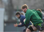 8 January 2019; Cillian Gallagher during Connacht Rugby squad training at the Sportsground in Galway. Photo by Seb Daly/Sportsfile