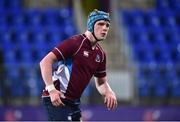 9 January 2019; Jack Hanley of Salesian College during the Bank of Ireland Vinnie Murray Cup Round 1 match between The High School and Salesian College at Energia Park in Dublin. Photo by Matt Browne/Sportsfile