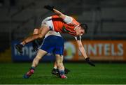 9 January 2019; Greg McCabe of Armagh in a tussle with David Gartland of Monaghan during the Bank of Ireland Dr McKenna Cup Round 3 match between Armagh and Monaghan at the Athletic Grounds in Armagh. Photo by Piaras Ó Mídheach/Sportsfile
