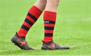 09 January 2019; A general view of Adidas boots at the Bank of Ireland Vinnie Murray Cup Round 1 match between Catholic University School and Gormanstown College at Energia Park in Dublin. Photo by Matt Browne/Sportsfile