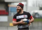 11 January 2019; John Andrew during the Ulster Rugby Captain's Run at the Kingspan Stadium in Belfast, Co Antrim. Photo by Eoin Smith/Sportsfile