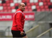 11 January 2019; Rory Best during the Ulster Rugby Captain's Run at the Kingspan Stadium in Belfast, Co Antrim. Photo by Eoin Smith/Sportsfile
