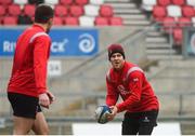 11 January 2019; Will Addison during the Ulster Rugby Captain's Run at the Kingspan Stadium in Belfast, Co Antrim. Photo by Eoin Smith/Sportsfile