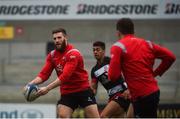 11 January 2019; Stuart McCloskey during the Ulster Rugby Captain's Run at the Kingspan Stadium in Belfast, Co Antrim. Photo by Eoin Smith/Sportsfile