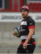 11 January 2019; Rob Herring during the Ulster Rugby Captain's Run at the Kingspan Stadium in Belfast, Co Antrim. Photo by Eoin Smith/Sportsfile