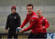 11 January 2019; Billy Burns during the Ulster Rugby Captain's Run at the Kingspan Stadium in Belfast, Co Antrim. Photo by Eoin Smith/Sportsfile