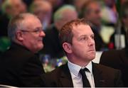 11 January 2019; Dundalk first team coach Vinny Perth during the SSE Airtricity Soccer Writers’ Association of Ireland Awards 2018 at the Conrad Hotel in Dublin. Photo by Stephen McCarthy/Sportsfile