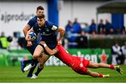 12 January 2019; Garry Ringrose of Leinster is tackled by Romain Ntamack of Toulouse during the Heineken Champions Cup Pool 1 Round 5 match between Leinster and Toulouse at the RDS Arena in Dublin. Photo by Ramsey Cardy/Sportsfile