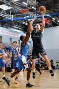 12 January 2019; Sean Condon of Portlaoise Panthers in action against Samuel Mohamed of Dublin Lions during the Hula Hoops Under 20 Men’s National Cup semi-final match between Portlaoise Panthers and Dublin Lions at the Mardyke Arena UCC in Cork.  Photo by Brendan Moran/Sportsfile