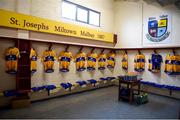 12 January 2019; A general view of the Clare dressing room prior to the McGrath Cup Final match between Cork and Clare at Hennessy Park in Miltown Malbay, Co. Clare. Photo by Diarmuid Greene/Sportsfile