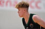 12 January 2019; Liam Kinsella of Portlaoise Panthers during the Hula Hoops Under 20 Men’s National Cup semi-final match between Portlaoise Panthers and Dublin Lions at the Mardyke Arena UCC in Cork.  Photo by Brendan Moran/Sportsfile