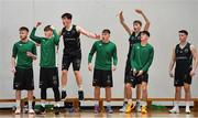 12 January 2019; Dejected Portlaoise Panthers react during the final moments of the Hula Hoops Under 20 Men’s National Cup semi-final match between Portlaoise Panthers and Dublin Lions at the Mardyke Arena UCC in Cork.  Photo by Brendan Moran/Sportsfile