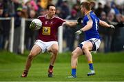 12 January 2019; Noel O'Reilly of Westmeath in action against Shane Donohoe of Longford during the Bord na Mona O'Byrne Cup semi-final match between Westmeath and Longford at Downs GAA Club in Westmeath. Photo by Sam Barnes/Sportsfile