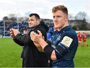 12 January 2019; James Tracy of Leinster following the Heineken Champions Cup Pool 1 Round 5 match between Leinster and Toulouse at the RDS Arena in Dublin. Photo by Seb Daly/Sportsfile