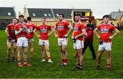 12 January 2019; Cork players after the McGrath Cup Final match between Cork and Clare at Hennessy Park in Miltown Malbay, Co. Clare. Photo by Diarmuid Greene/Sportsfile