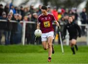 12 January 2019; Noel O'Reilly of Westmeath during the Bord na Mona O'Byrne Cup semi-final match between Westmeath and Longford at Downs GAA Club in Westmeath. Photo by Sam Barnes/Sportsfile