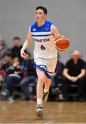 12 January 2019; CJ Fulton of Belfast Star during the Hula Hoops Men’s Pat Duffy National Cup semi-final match between UCD Marian and Belfast Star at the Mardyke Arena UCC in Cork. Photo by Brendan Moran/Sportsfile