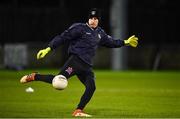 12 January 2019; Meath goalkeeping coach, and Dundalk goalkeeper, Gary Rogers ahead of the Bord na Mona O'Byrne Cup semi-final match between Dublin and Meath at Parnell Park in Dublin. Photo by Sam Barnes/Sportsfile