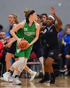 12 January 2019; Allie LeClaire of Courtyard Liffey Celtics in action against Shakena Richardson of DCU Mercy during the Hula Hoops Women’s Paudie O’Connor National Cup semi-final match between DCU Mercy and Courtyard Liffey Celtics at the Mardyke Arena UCC in Cork.  Photo by Brendan Moran/Sportsfile