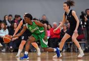 12 January 2019; Briana Green of Courtyard Liffey Celtics in action against Rachel Huidsjens of DCU Mercy during the Hula Hoops Women’s Paudie O’Connor National Cup semi-final match between DCU Mercy and Courtyard Liffey Celtics at the Mardyke Arena UCC in Cork.  Photo by Brendan Moran/Sportsfile