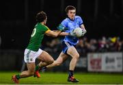 12 January 2019; Nathan Doran of Dublin in action against Niall Hickey of Meath during the Bord na Mona O'Byrne Cup semi-final match between Dublin and Meath at Parnell Park in Dublin. Photo by Sam Barnes/Sportsfile