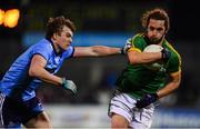 12 January 2019; Niall Kane of Meath in action against Nathan Doran of Dublin during the Bord na Mona O'Byrne Cup semi-final match between Dublin and Meath at Parnell Park in Dublin. Photo by Sam Barnes/Sportsfile