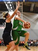 12 January 2019; Anna Pupin Romanawska of Courtyard Liffey Celtics in action against Sam Hyslip of DCU Mercy during the Hula Hoops Women’s Paudie O’Connor National Cup semi-final match between DCU Mercy and Courtyard Liffey Celtics at the Mardyke Arena UCC in Cork.  Photo by Brendan Moran/Sportsfile
