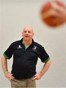 12 January 2019; Courtyard Liffey Celtics head coach Mark Byrne  during the Hula Hoops Women’s Paudie O’Connor National Cup semi-final match between DCU Mercy and Courtyard Liffey Celtics at the Mardyke Arena UCC in Cork. Photo by Brendan Moran/Sportsfile