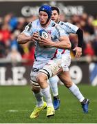 12 January 2019; Wencenlas Lauret of Racing 92 during the Heineken Champions Cup Pool 4 Round 5 match between Ulster and Racing 92 at the Kingspan Stadium in Belfast, Co. Antrim. Photo by Oliver McVeigh/Sportsfile