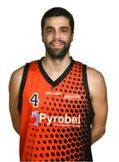 12 January 2019; Ferran Huerta of Pyrobel Killester during squad portaits at the Mardyke Arena UCC in Cork.  Photo by Brendan Moran/Sportsfile