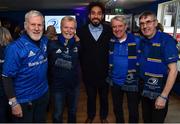 12 January 2019; Guests in The Blue Room with Leinster's Joe Tomane prior to the Heineken Champions Cup Pool 1 Round 5 match between Leinster and Toulouse at the RDS Arena in Dublin. Photo by Seb Daly/Sportsfile