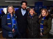 12 January 2019; Guests in The Blue Room with Leinster's Joe Tomane prior to the Heineken Champions Cup Pool 1 Round 5 match between Leinster and Toulouse at the RDS Arena in Dublin. Photo by Seb Daly/Sportsfile
