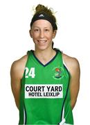 12 January 2019; Allie LeClaire of Courtyard Liffey Celtics during squad portraits at the Mardyke Arena UCC in Cork.  Photo by Brendan Moran/Sportsfile