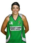 12 January 2019; Áine O’Connor of Courtyard Liffey Celtics during squad portraits at the Mardyke Arena UCC in Cork.  Photo by Brendan Moran/Sportsfile
