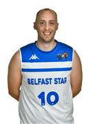 12 January 2019; Conor Johnston of Belfast Star during squad portraits at the Mardyke Arena UCC in Cork.  Photo by Brendan Moran/Sportsfile