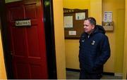 13 January 2019; Wexford manager Davy Fitzgerald makes his way to the dressing room before the Bord na Mona Walsh Cup semi-final match between Wexford and Kilkenny at Bellefield in Wexford. Photo by Matt Browne/Sportsfile