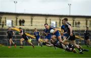 13 January 2019; Donie Smith of Roscommon in action against John Francis Carr of Sligo during the Connacht FBD League semi-final match between Roscommon and Sligo at Dr. Hyde Park in Roscommon. Photo by David Fitzgerald/Sportsfile