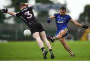 13 January 2019; Donie Smith of Roscommon in action against Peter Laffey of Sligo during the Connacht FBD League semi-final match between Roscommon and Sligo at Dr. Hyde Park in Roscommon. Photo by David Fitzgerald/Sportsfile