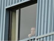 13 January 2019; Wexford manager Davy Fitzgerald watches the match from the stand during the Bord na Mona Walsh Cup semi-final match between Wexford and Kilkenny at Bellefield in Wexford. Photo by Matt Browne/Sportsfile