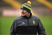 13 January 2019; Donegal Manager Declan Bonner during the Bank of Ireland Dr McKenna Cup semi-final match between Donegal and Armagh at Healy Park in Tyrone. Photo by Oliver McVeigh/Sportsfile