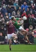 13 January 2019; Fionn McDonagh of Mayo in action against Johnny Heaney of Galway during the Connacht FBD League semi-final match between Galway and Mayo at Tuam Stadium in Galway. Photo by Harry Murphy/Sportsfile