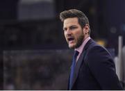 13 January 2019; Belfast Giants head coach Adam Keefe during the IIHF Continental Cup Final match between Arlan Kokshetau and Stena Line Belfast Giants at the SSE Arena in Belfast, Co. Antrim. Photo by Eoin Smith/Sportsfile