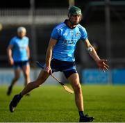 13 January 2019; Chris Crummey of Dublin during the Bord na Mona Walsh Cup semi-final match between Dublin and Galway at Parnell Park in Dublin.  Photo by Ramsey Cardy/Sportsfile