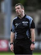 13 January 2019; Referee Paud O'Dwyer during the Bord na Mona Walsh Cup semi-final match between Dublin and Galway at Parnell Park in Dublin.  Photo by Ramsey Cardy/Sportsfile