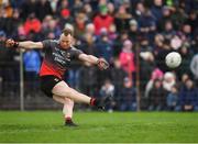 13 January 2019; Rob Hennelly of Mayo during the Connacht FBD League semi-final match between Galway and Mayo at Tuam Stadium in Galway. Photo by Harry Murphy/Sportsfile